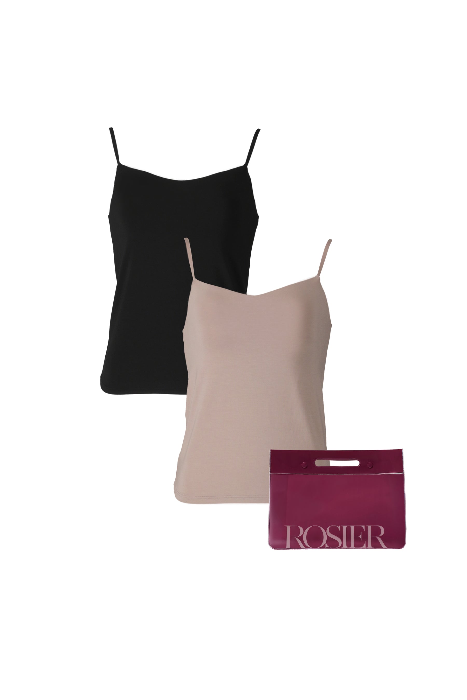ROSIER Essential Bra Camisole Clear Bag Set