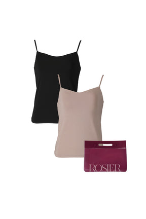 ROSIER Essential Bra Camisole Clear Bag Set