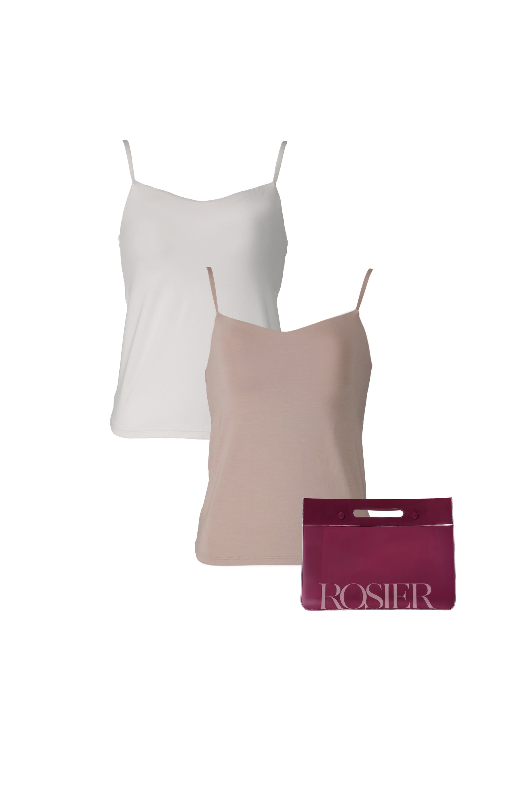 ROSIER Essential Bra Camisole Clear Bag Set