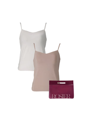 ROSIER Essential Bra Camisole Clear Bag Set