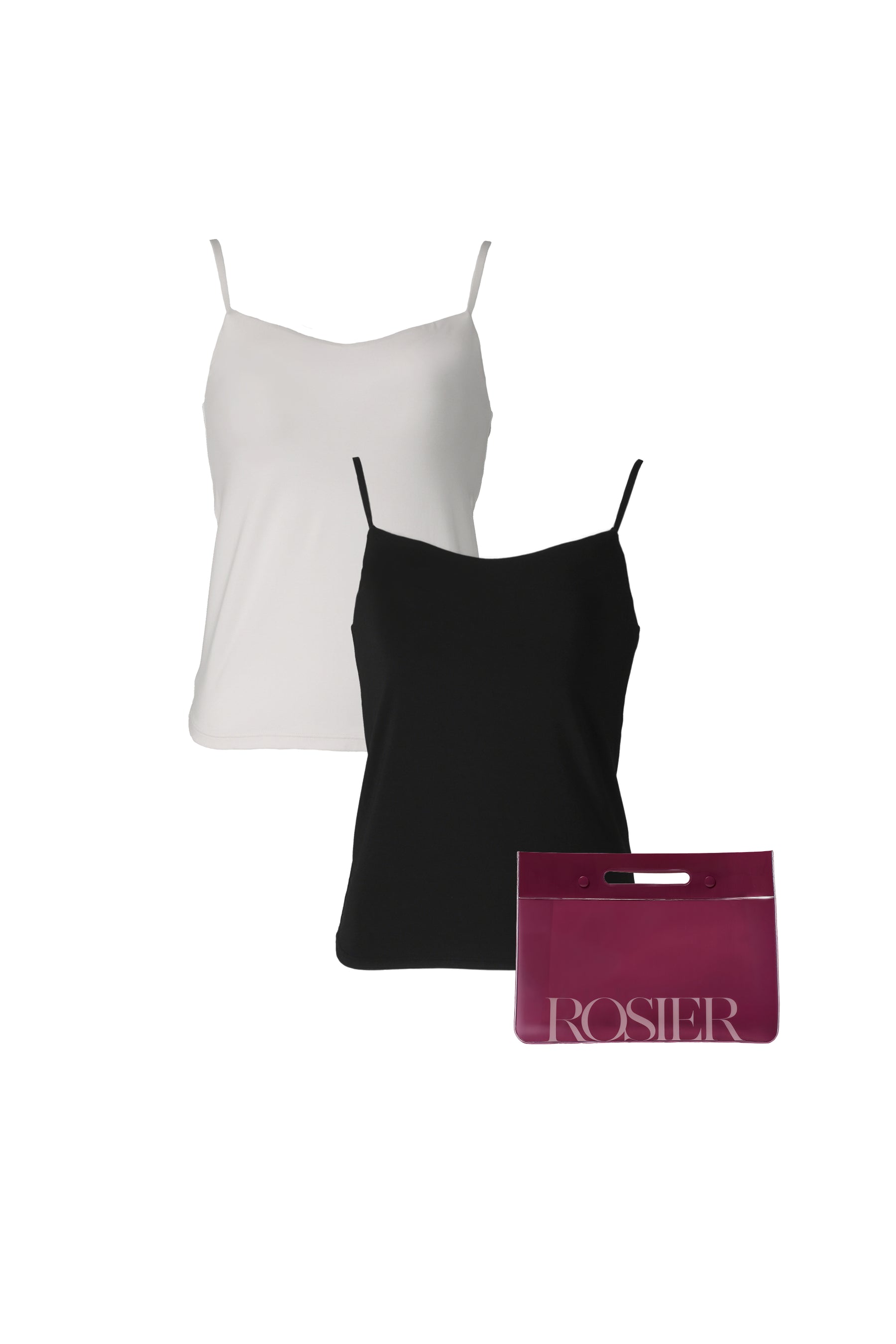 ROSIER Essential Bra Camisole Clear Bag Set