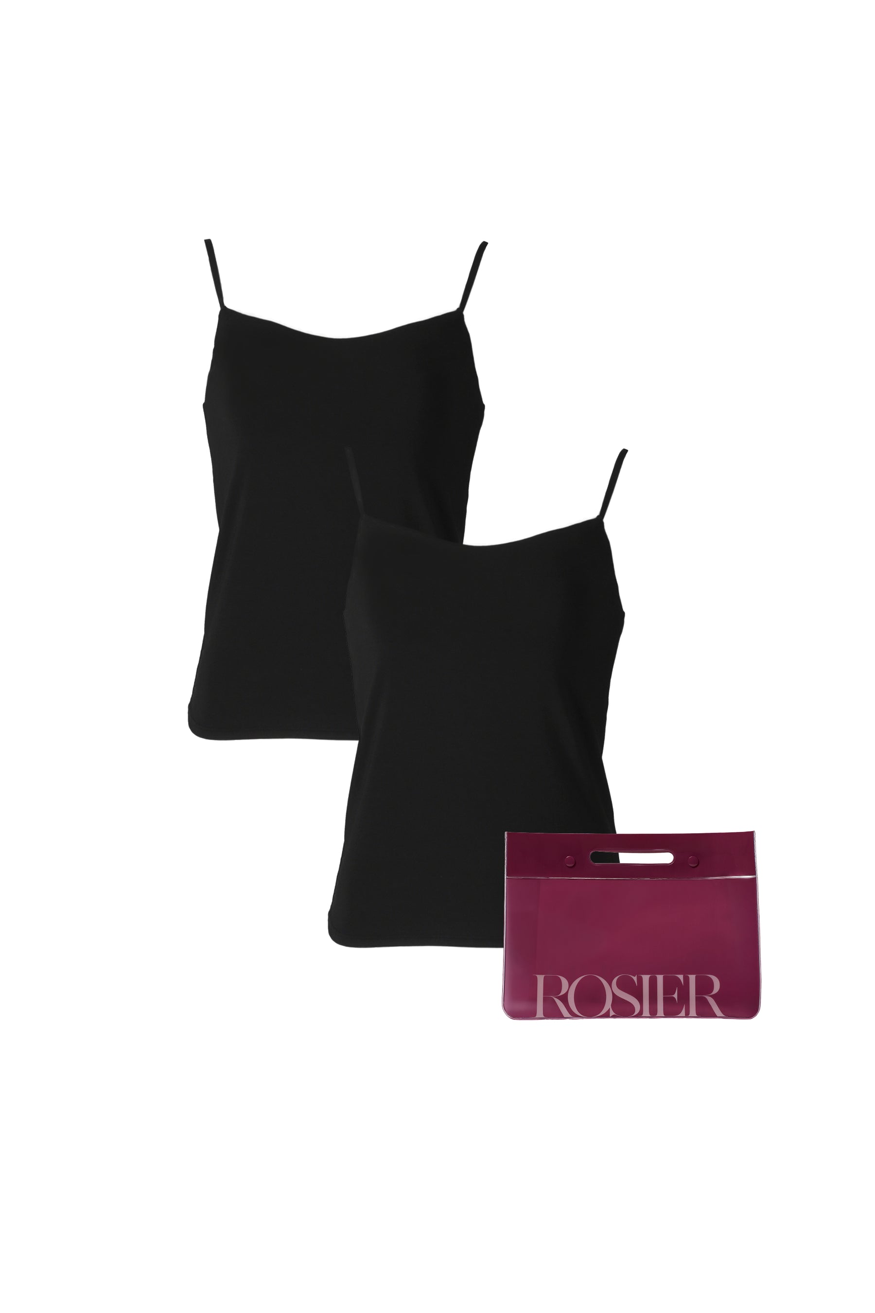 ROSIER Essential Bra Camisole Clear Bag Set