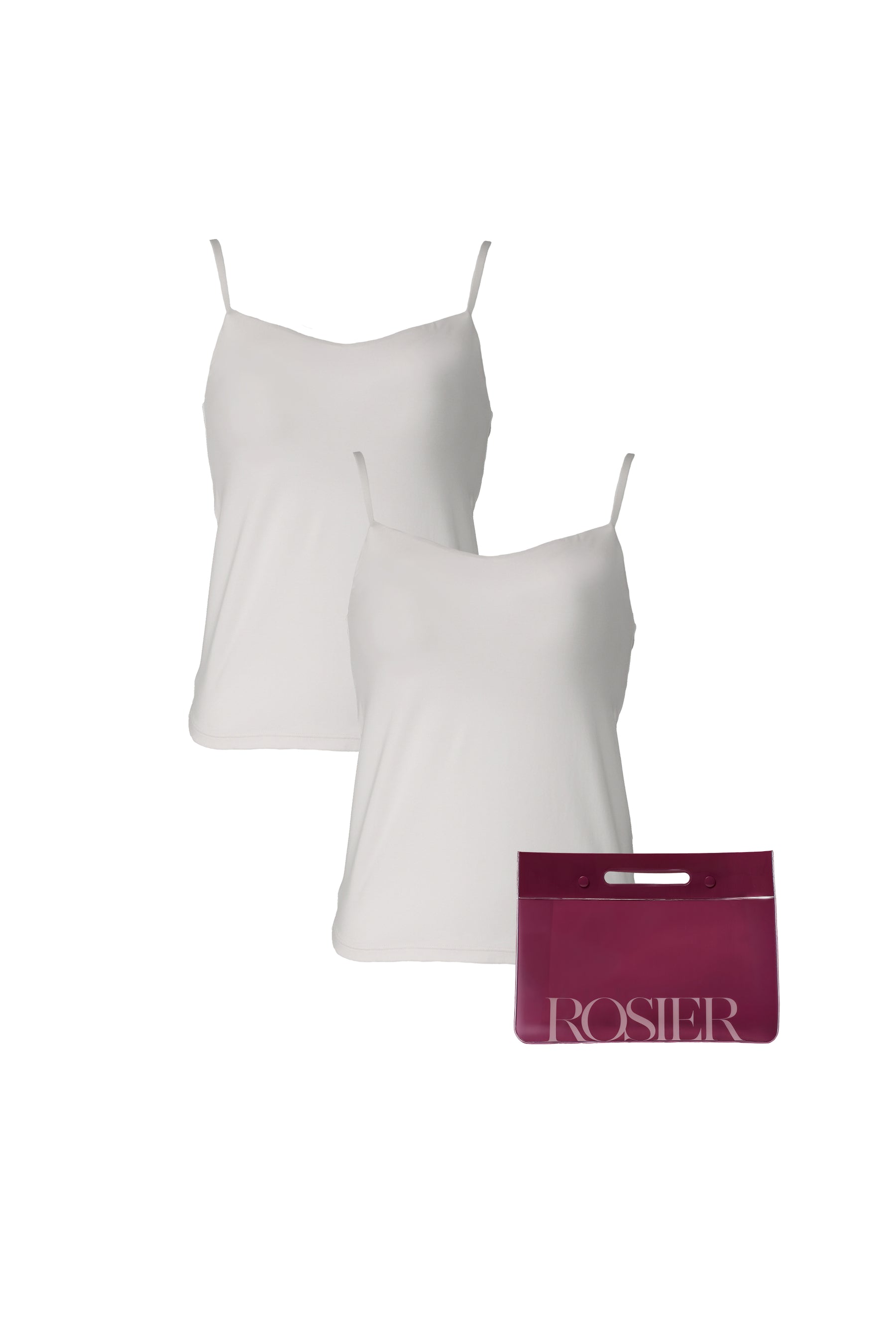 ROSIER Essential Bra Camisole Clear Bag Set