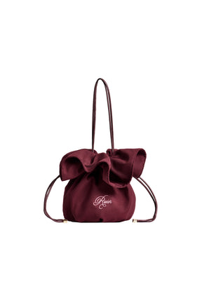 Rose Bloom Satin Bag