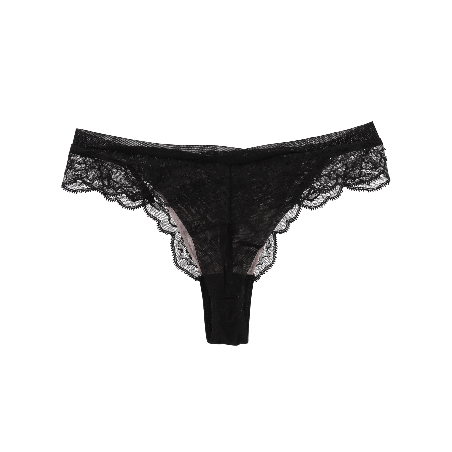 Rose Veil Thong