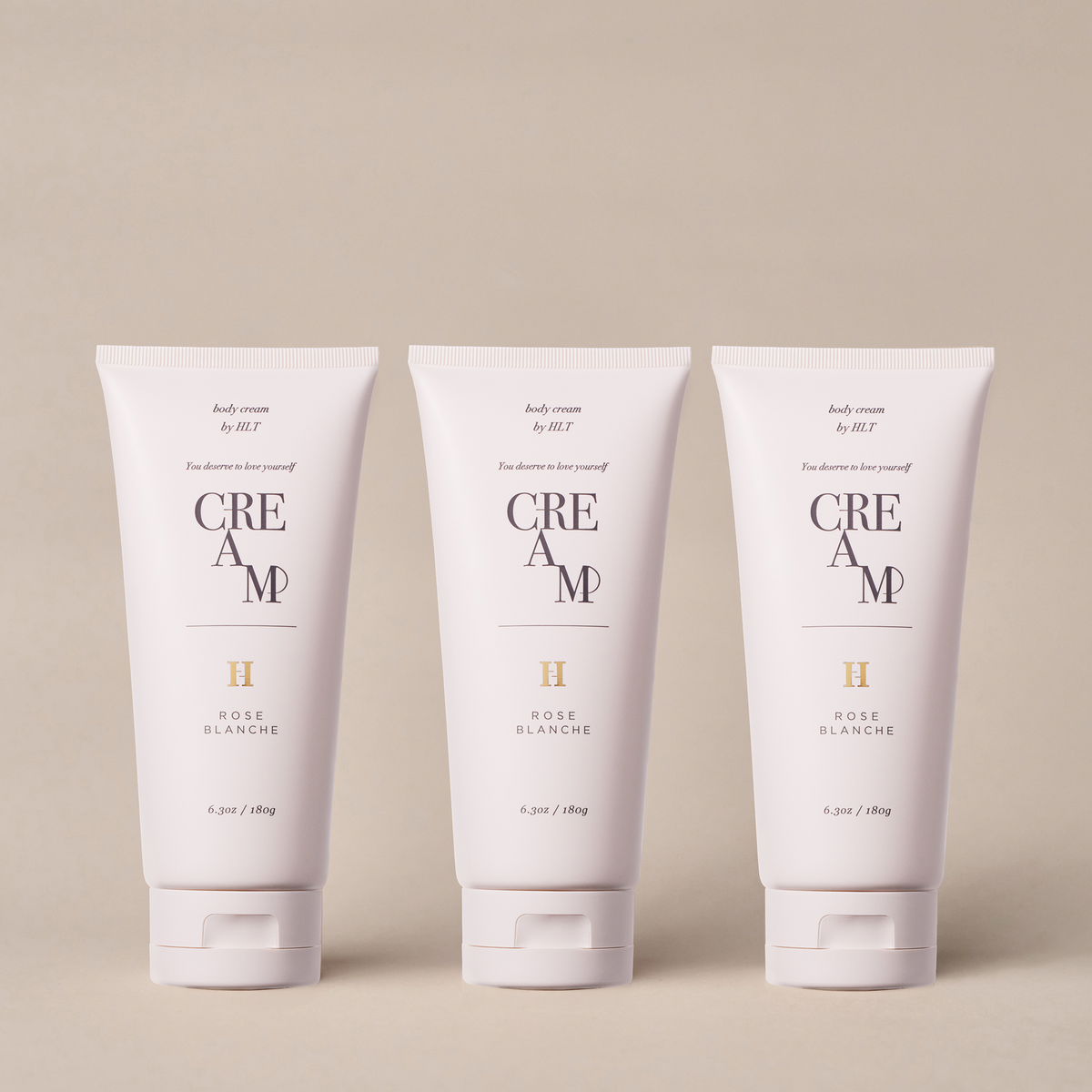 SENSUAL RICH BODY CREAM - ROSE BLANCHE - 3-SET