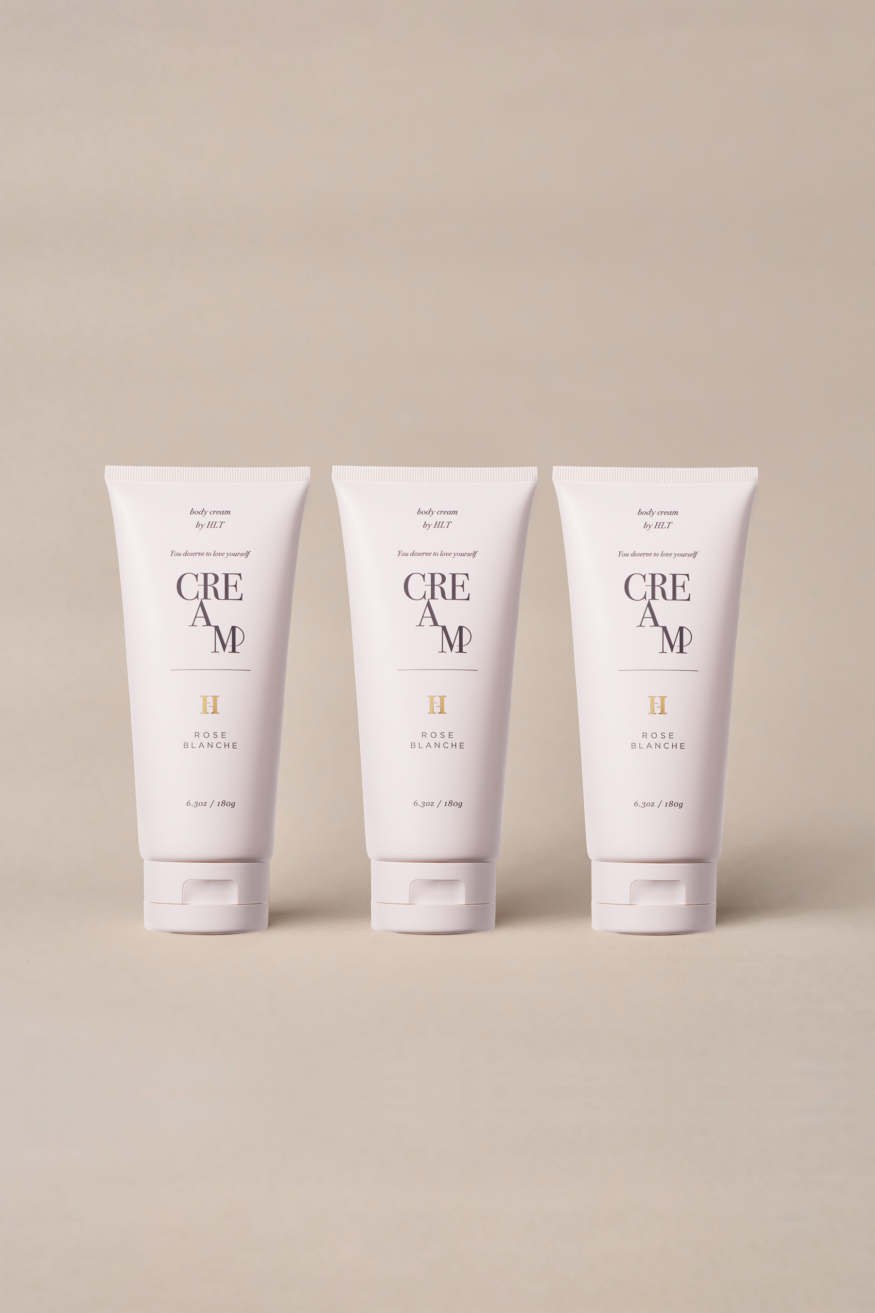 SENSUAL RICH BODY CREAM - ROSE BLANCHE - 3-SET