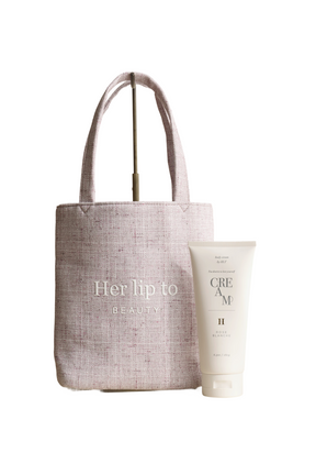 Tweed Tote Bag - SENSUAL RICH BODY CREAM SET -