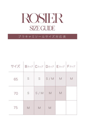 【5月中旬発送】Bra Camisole Gift Set【rose/petale/black】