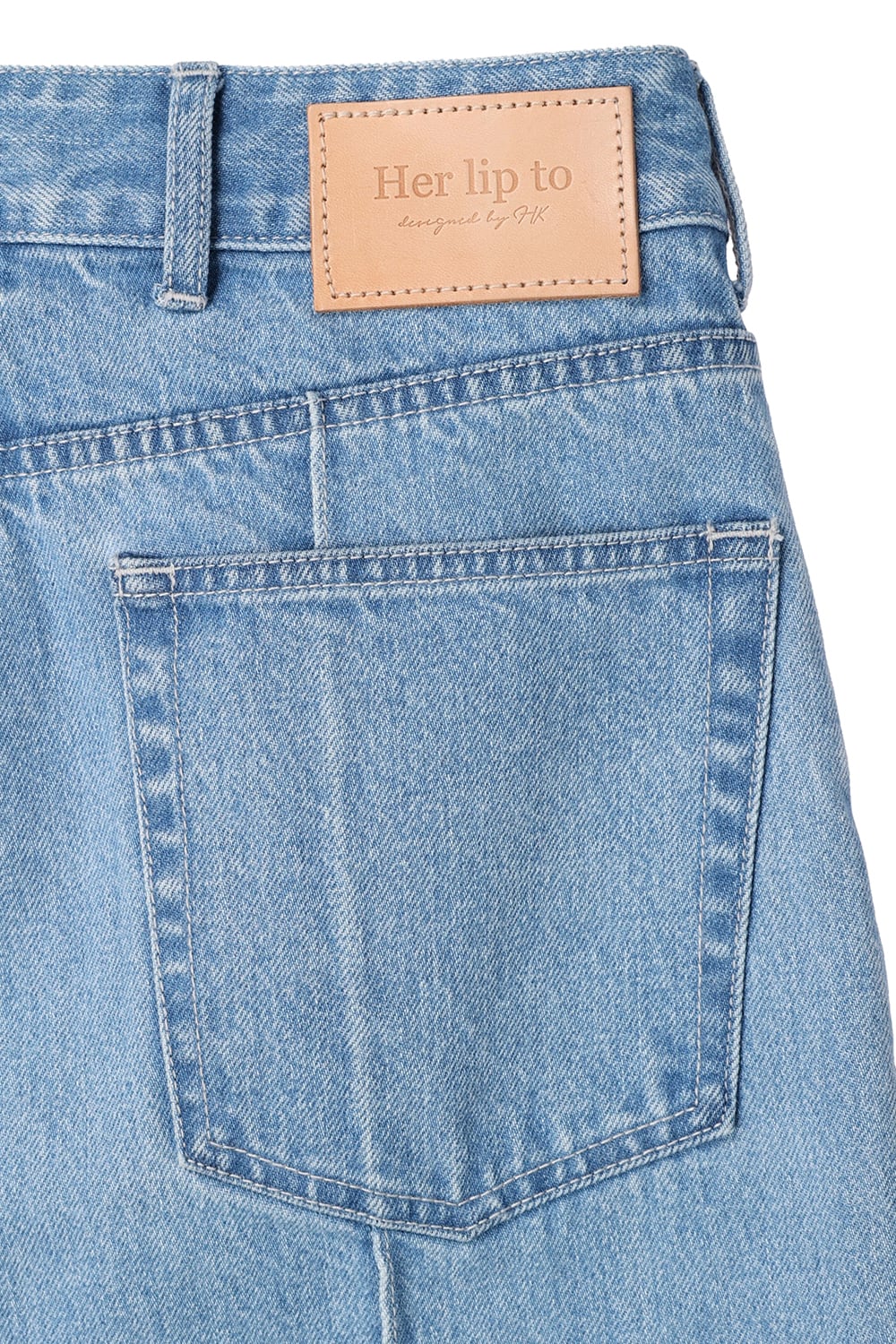 Herlipto Valencia high rise jeans24