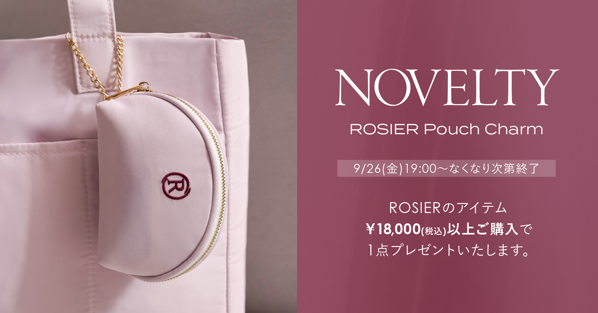 Herlipto ROSIER Carry all bag 新品未開封 herlipto ROSIER Carry All Bag