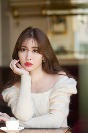 【1月上旬発送】Bambina Cable Knit Dress