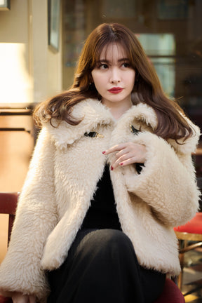 Bruxelles Wool-Blend Coat