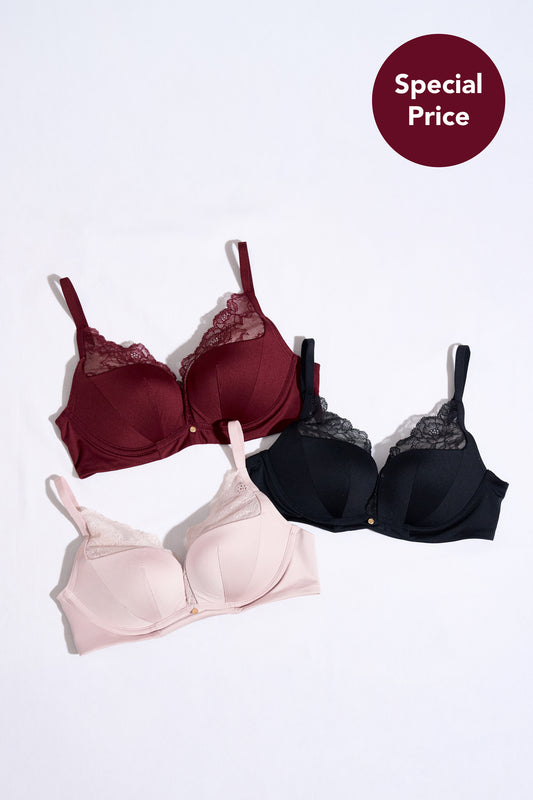 Everyday Essential Bra 3 Set