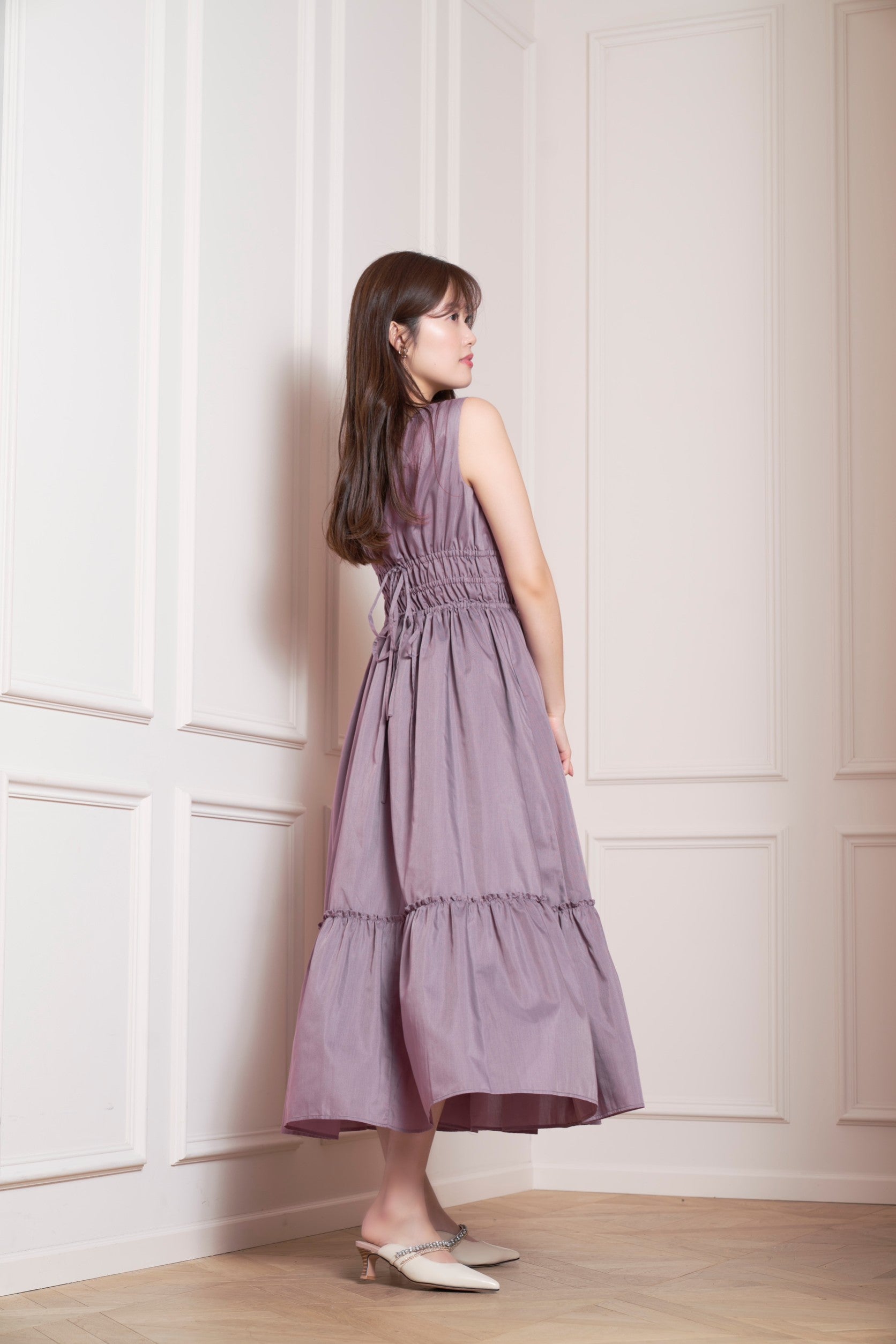 Herlipto Riviera Double Bow Dress - ロングスカート