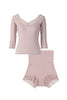 【nude rose】Off The Shoulder Top Set