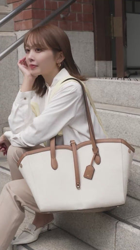 ［FOR HER］【6月中旬發送】9–5 Canvas Tote Bag