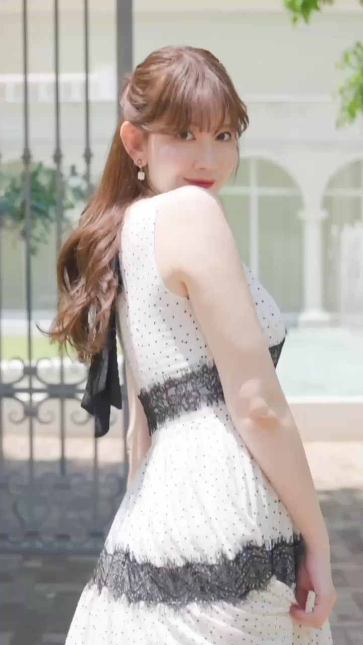 Clarine Polka Dot Dress