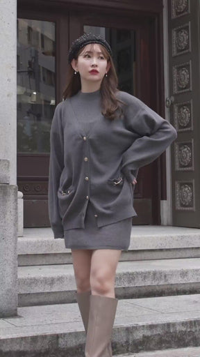 Clemence Knit Dress Set
