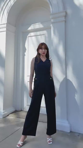 Louvre Ribbon Jumpsuit
