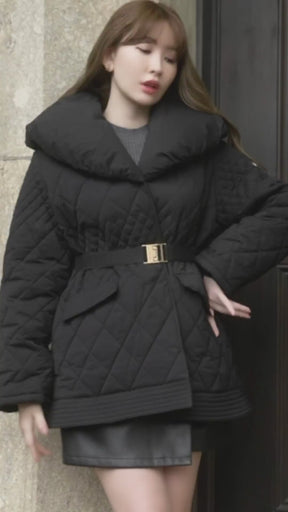 Madison Quilted Short Coat