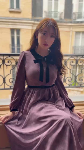 Bristol Plaid Ribbon Dress