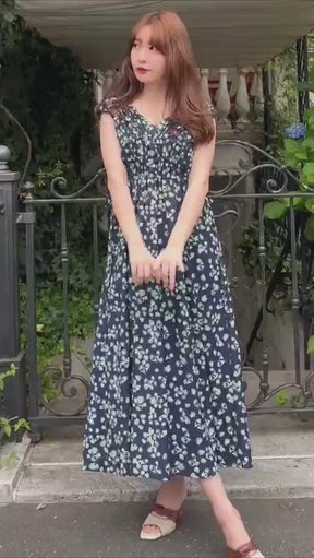 Paris Daisy Long Dress