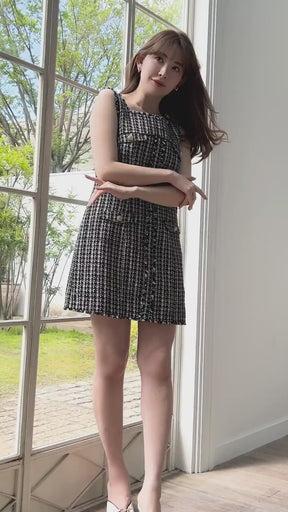 May Tweed Mini Dress