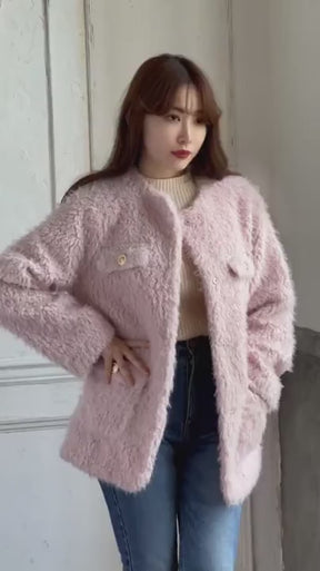 【New Color】Royal Faux Fur Coat