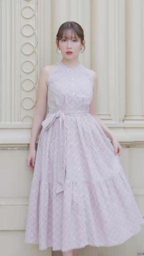 Leira Lace Trim Dress