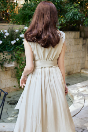 Classic Oxford Belted Dress