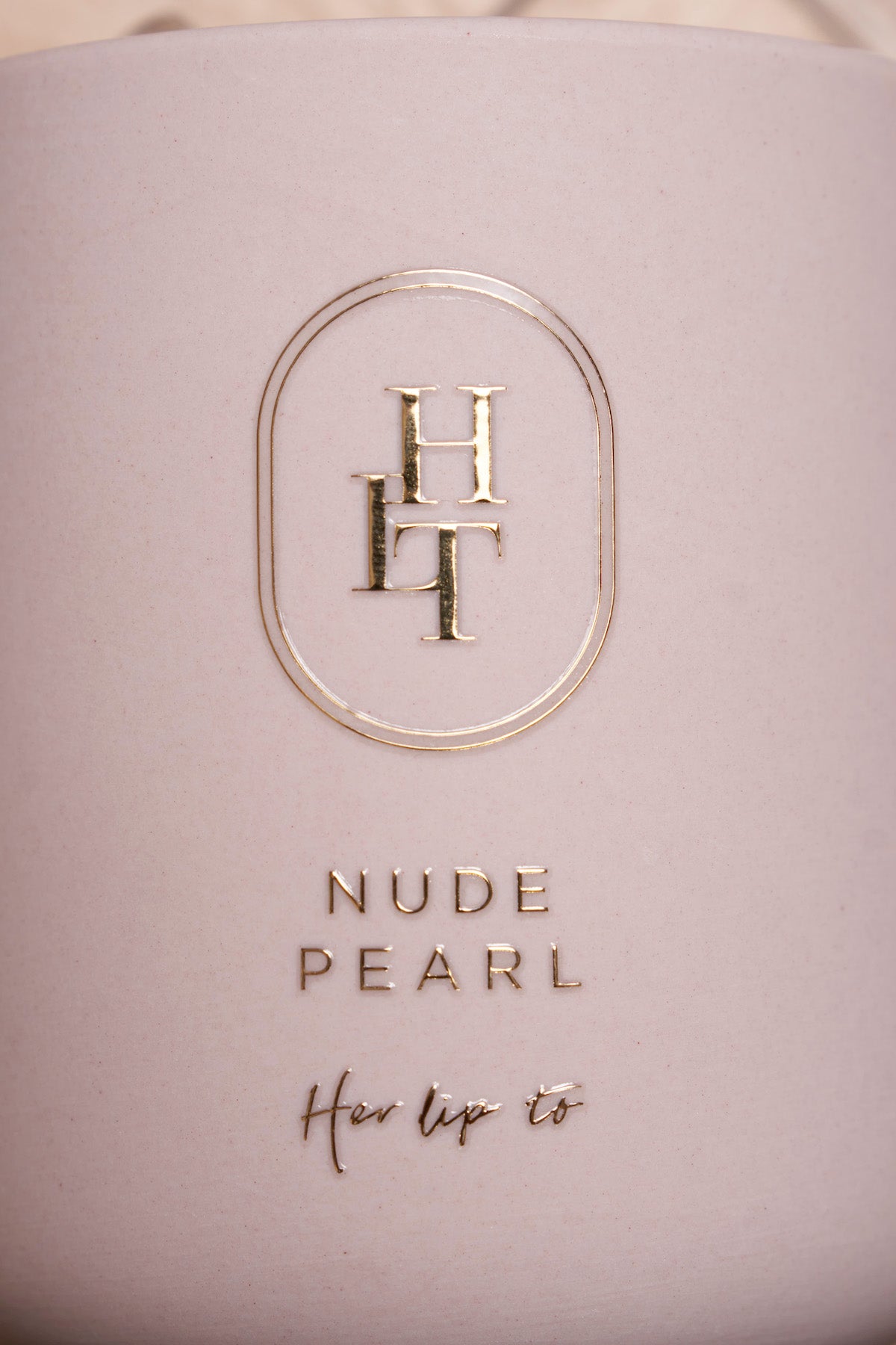 Her lip to beauty CANDLE NUDE PEARL