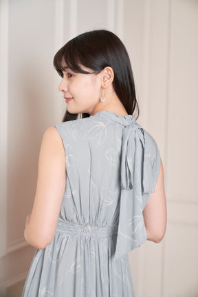 Tulip Chiffon Long Dress