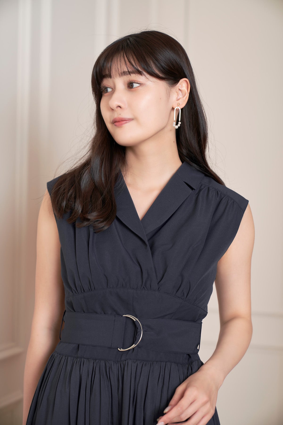 Classic Oxford Belted Dress | cerraduradigital.com