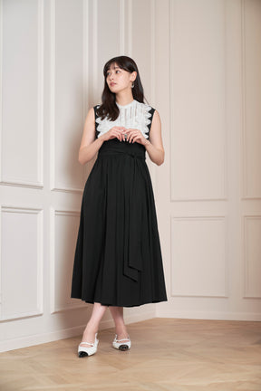 Grace Cotton-Blend Long Dress