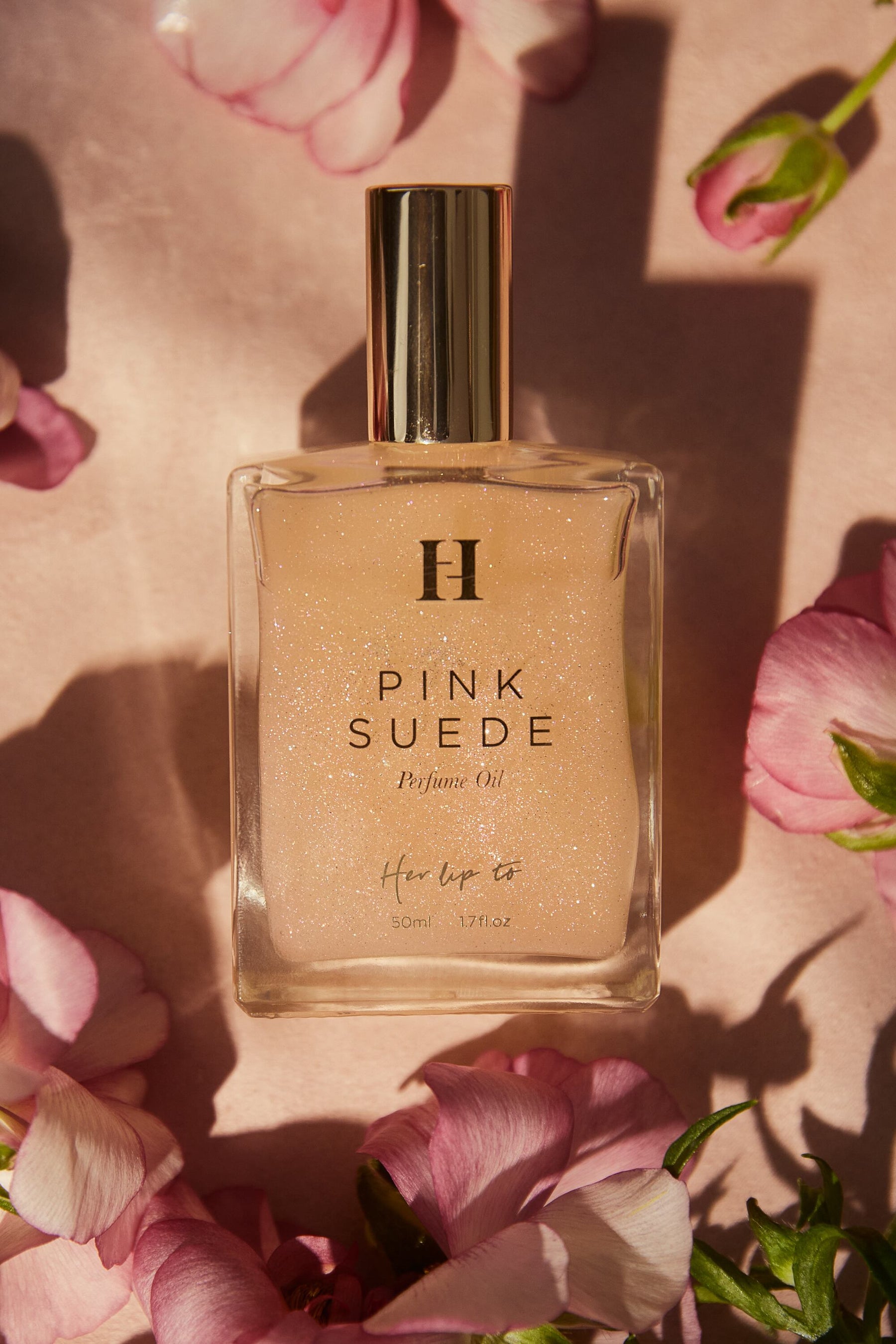 【her lip to】Perfume Oil - PINK SUEDE -