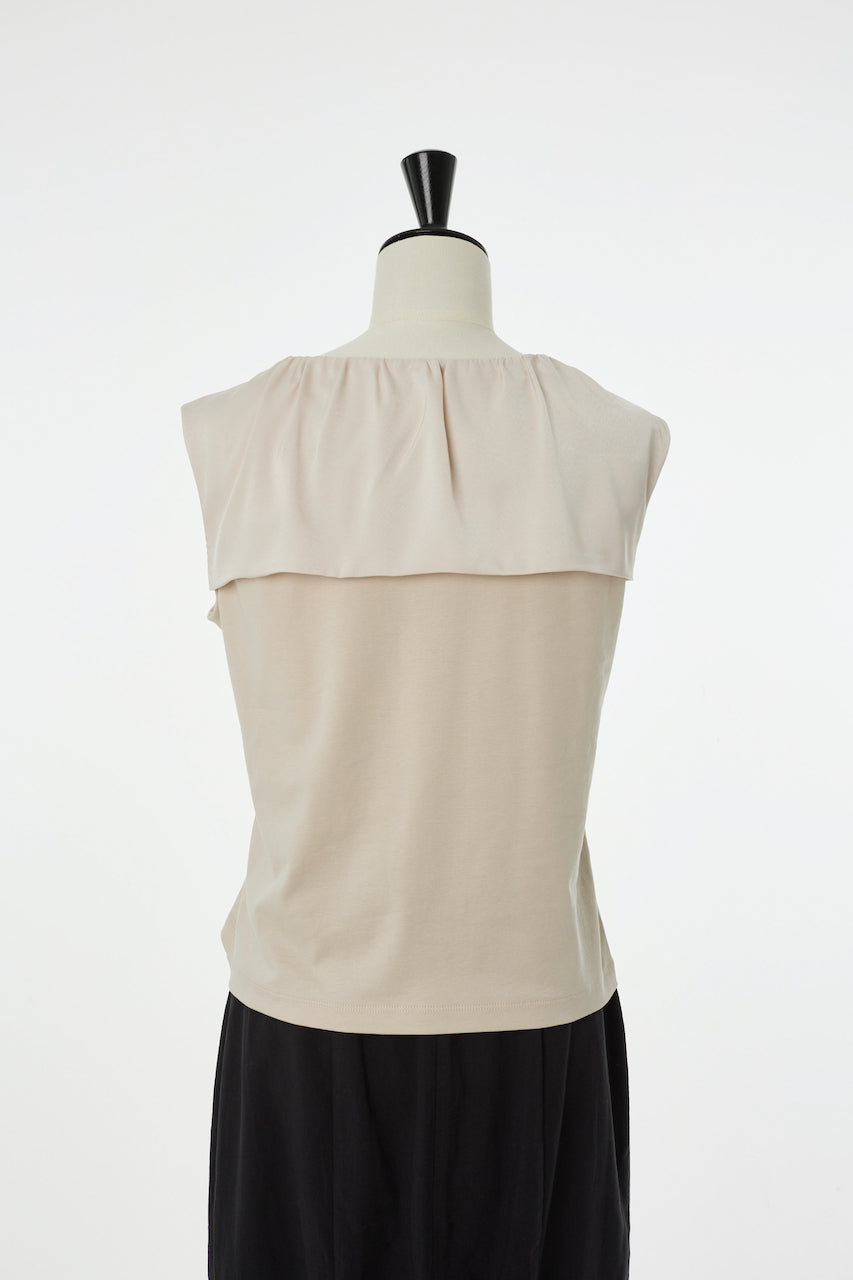 Twisted Silkette Jersey Top