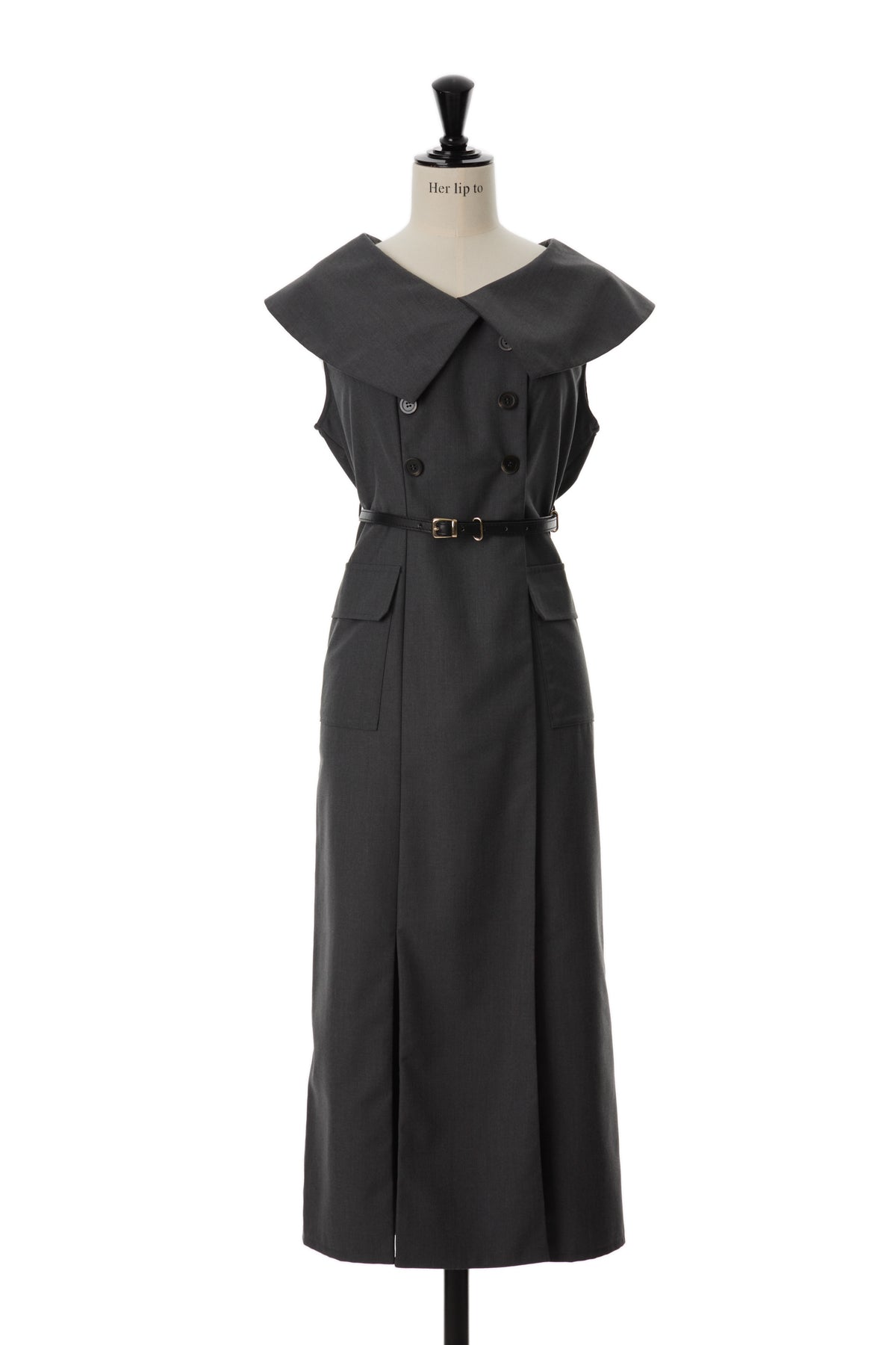 Saint Charles Big Collar Dress