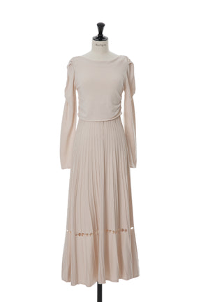Cholet Lace Knit Dress