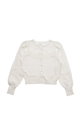 Open Sleeve Lace Cardigan