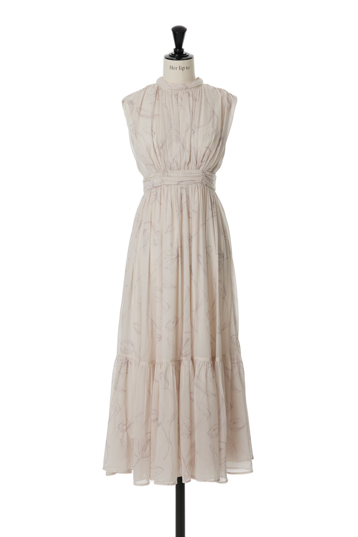 ラッピング対象外 herlipto Tulip Chiffon Long Dress - crumiller.com