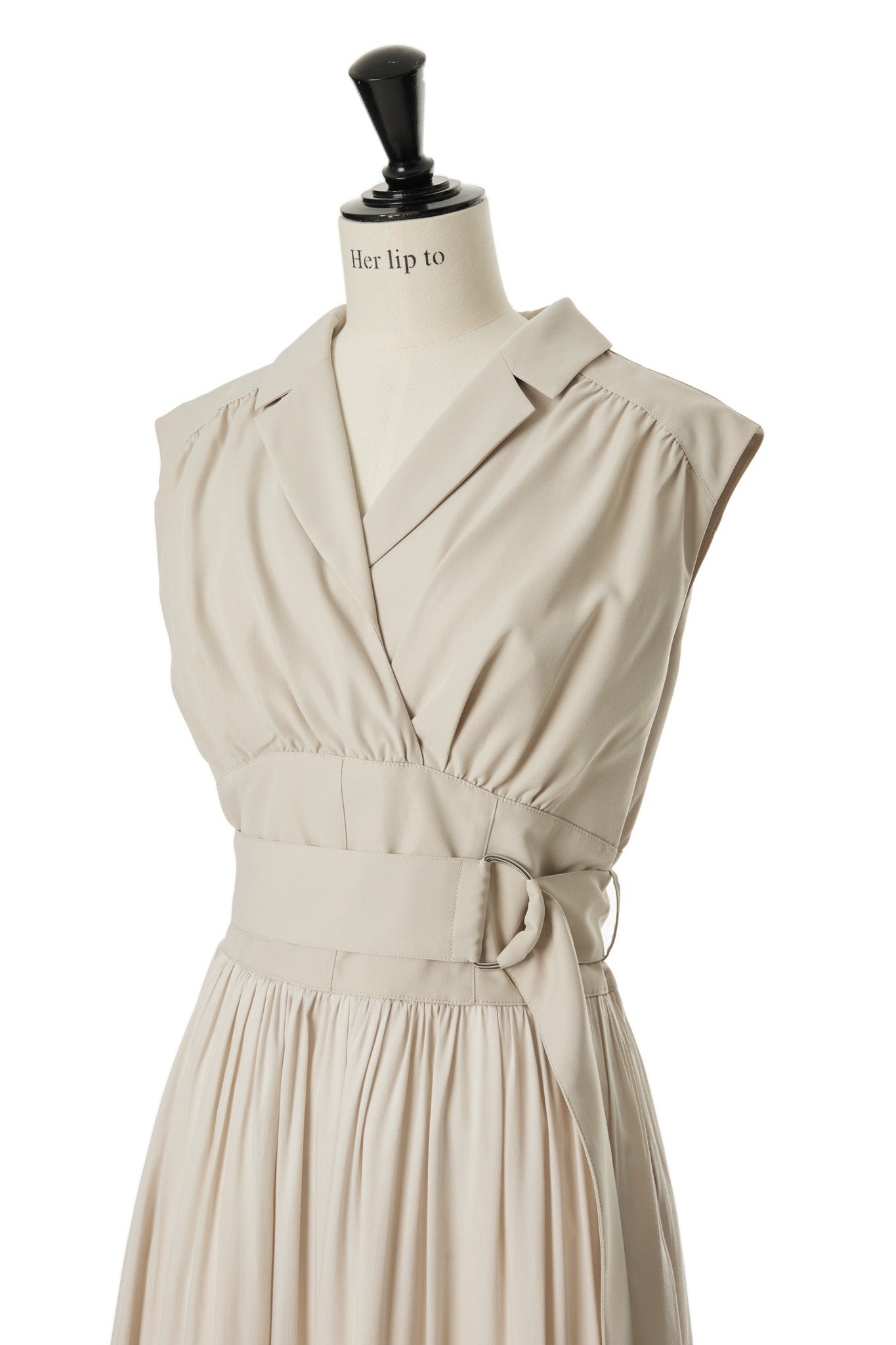 herlipto Classic Oxford Belted Dress