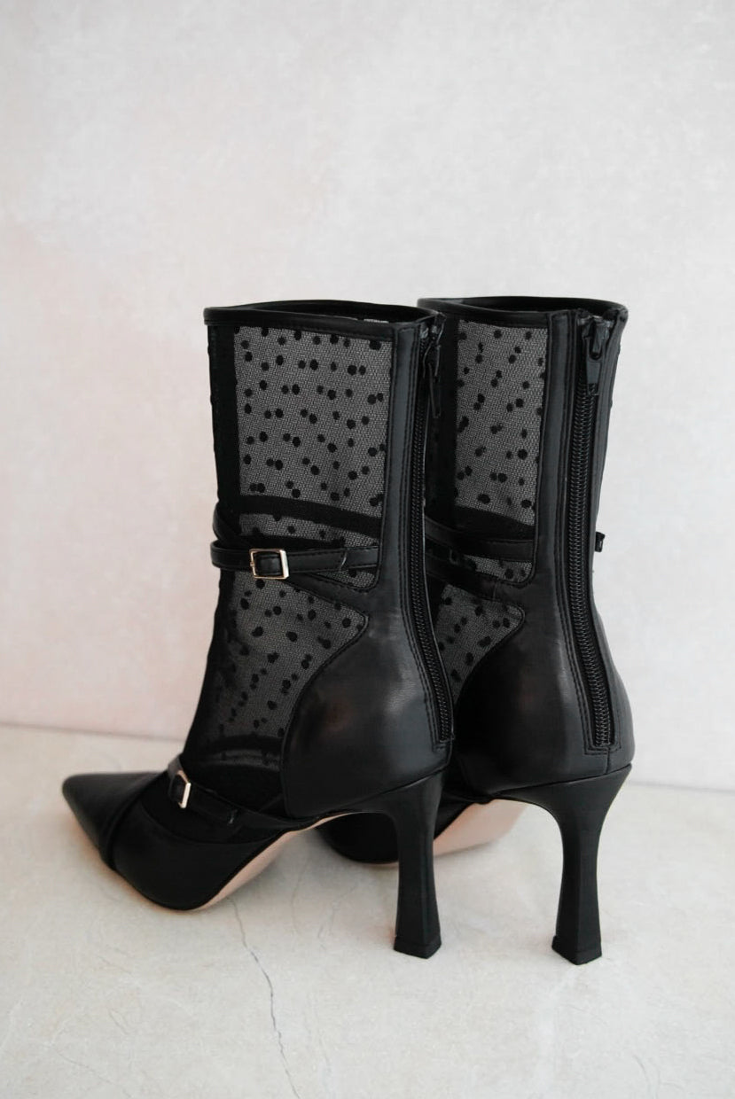 herlipto Double Belt Ankle Boots