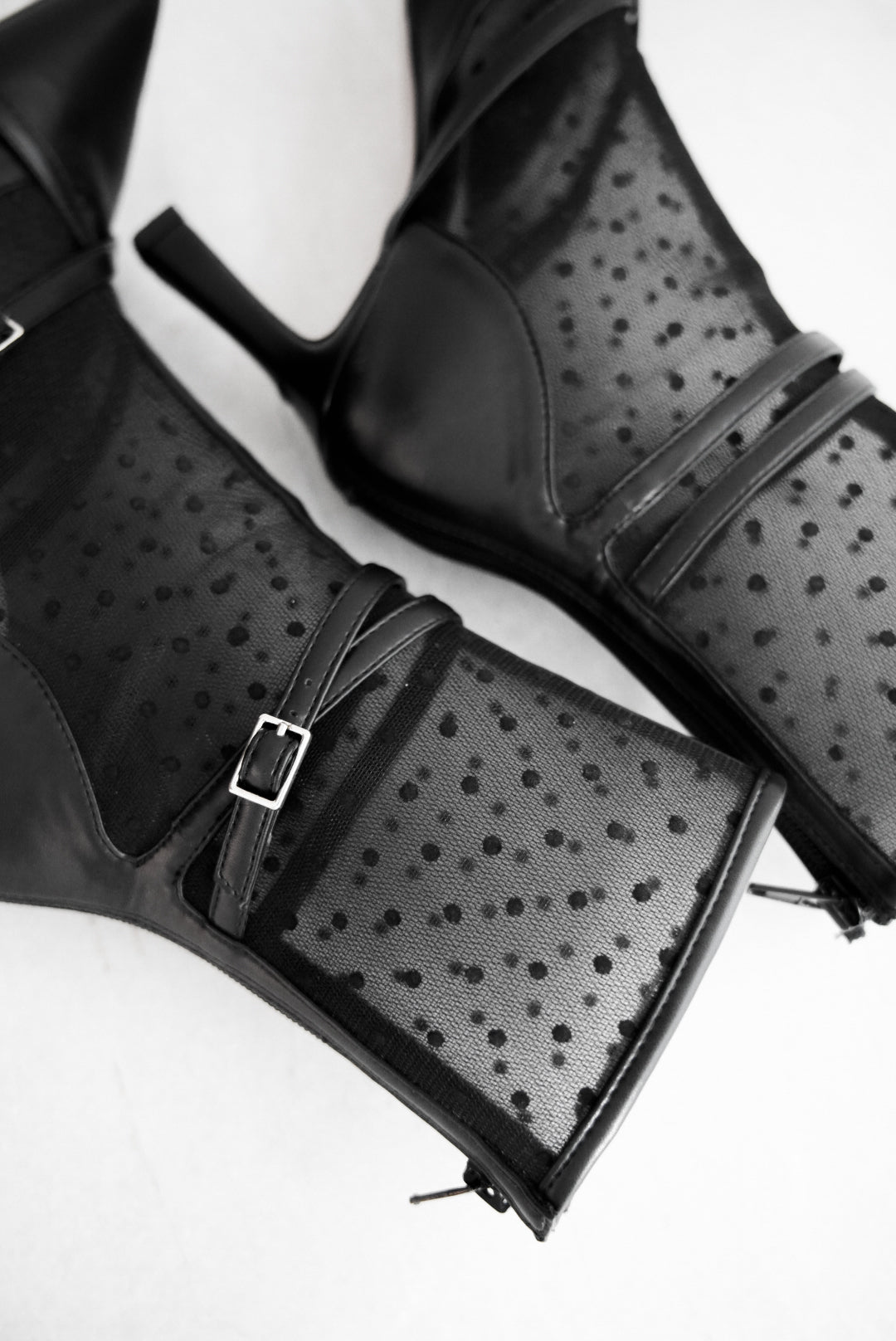 herlipto Double Belt Ankle Boots