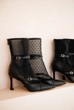 Double Belt Ankle Boots