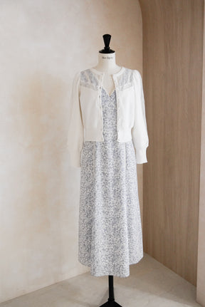 Open Sleeve Lace Cardigan