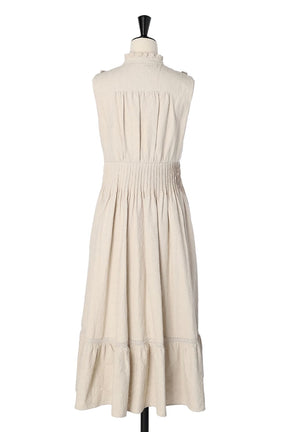 Paisley Cotton Lace Long Dress